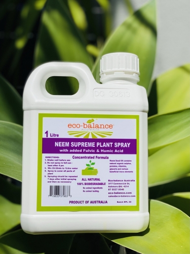Eco-balance Supreme Plant Spray concentrate 1 Litre